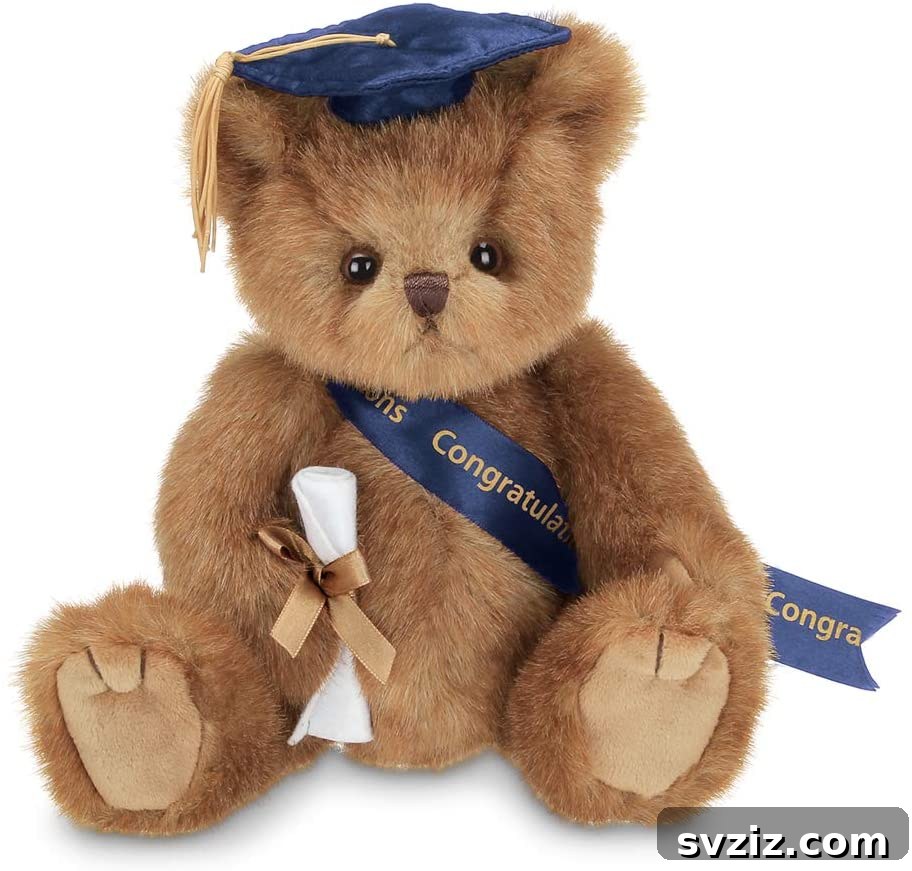 graduation bear