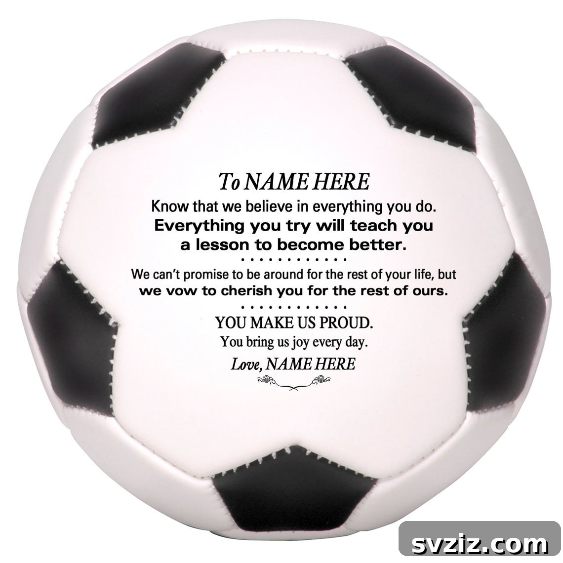 custom soccer ball