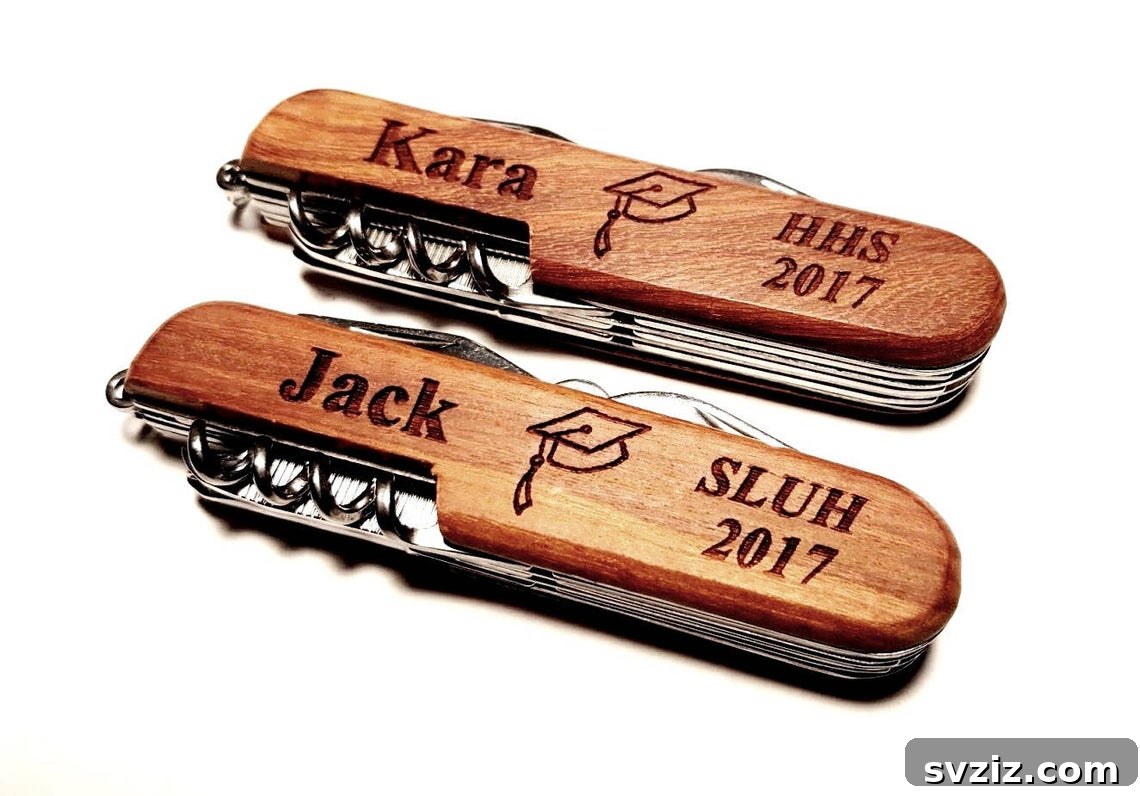 custom engraved knife