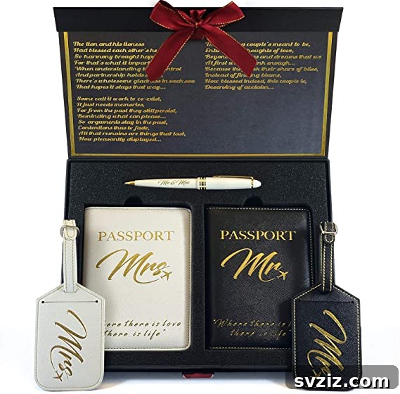 27 Brilliant Wedding Gift Ideas for Newlyweds 18 luggage tags