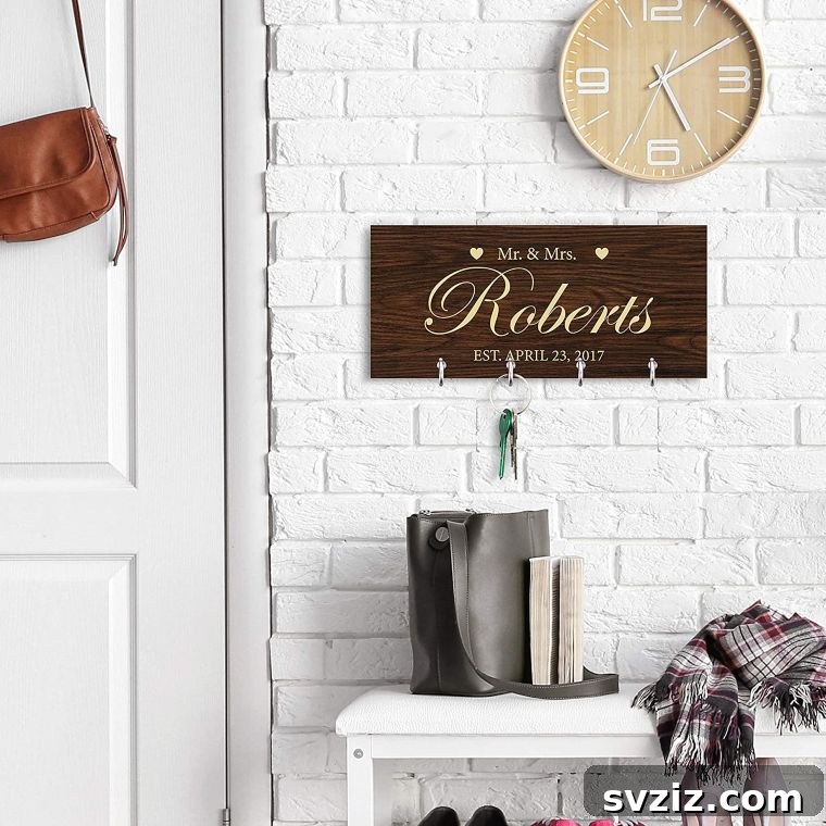 27 Brilliant Wedding Gift Ideas for Newlyweds 22 key holder