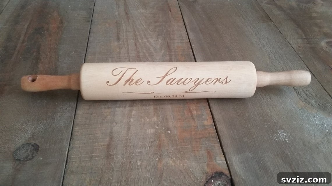 27 Brilliant Wedding Gift Ideas for Newlyweds 25 wood rolling pin