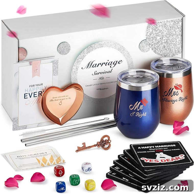27 Brilliant Wedding Gift Ideas for Newlyweds 10 marriage survival kit