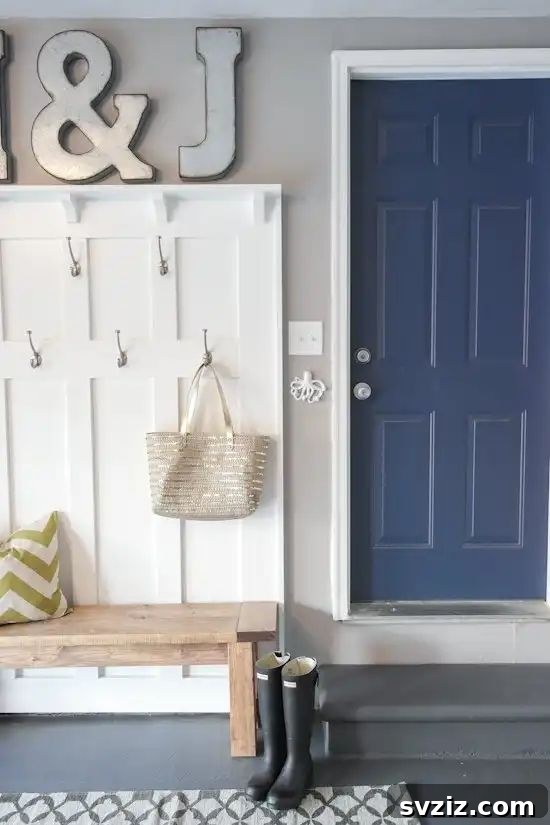 Transform Your Garage: 21 Clever Shelving Solutions 16 garage mudroom