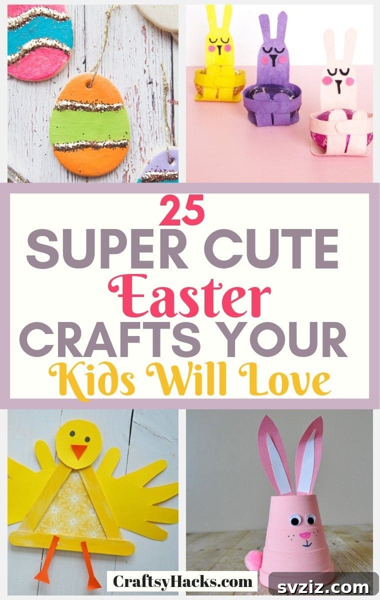 25 Egg-cellent Easter Crafts for Kids 2 easter crafts