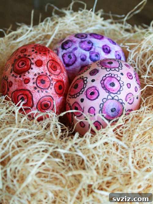25 Egg-cellent Easter Crafts for Kids 13 Watercolored Easter Eggs