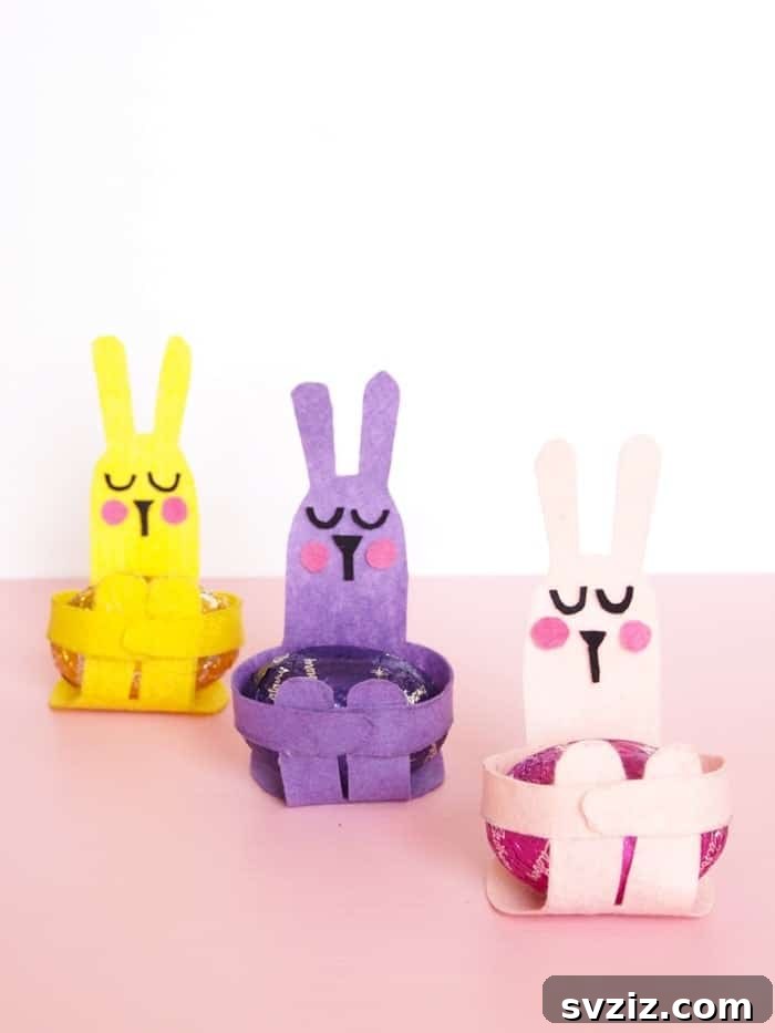 25 Egg-cellent Easter Crafts for Kids 7 Easter Egg Bunny Hugs