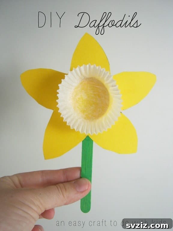 25 Egg-cellent Easter Crafts for Kids 10 DIY Daffodils