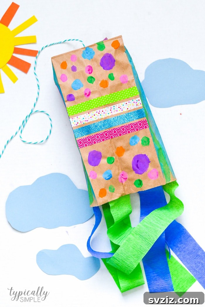 Paper Bag Kite