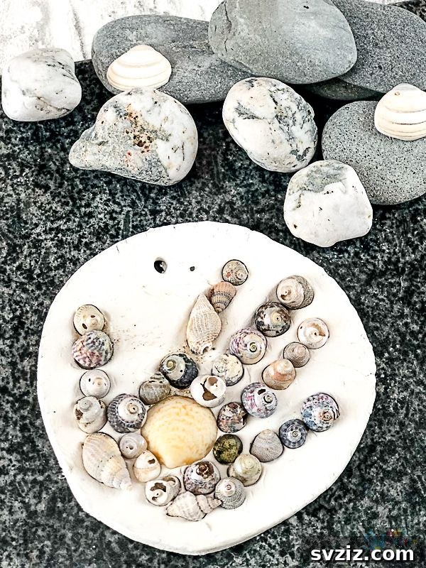 Handprint Shell Keepsakes