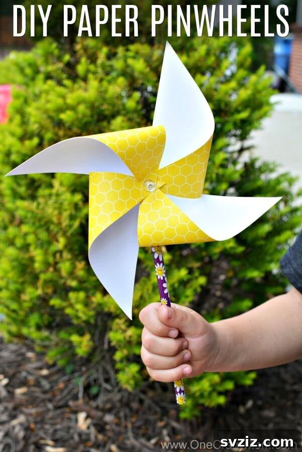 Paper Pinwheels