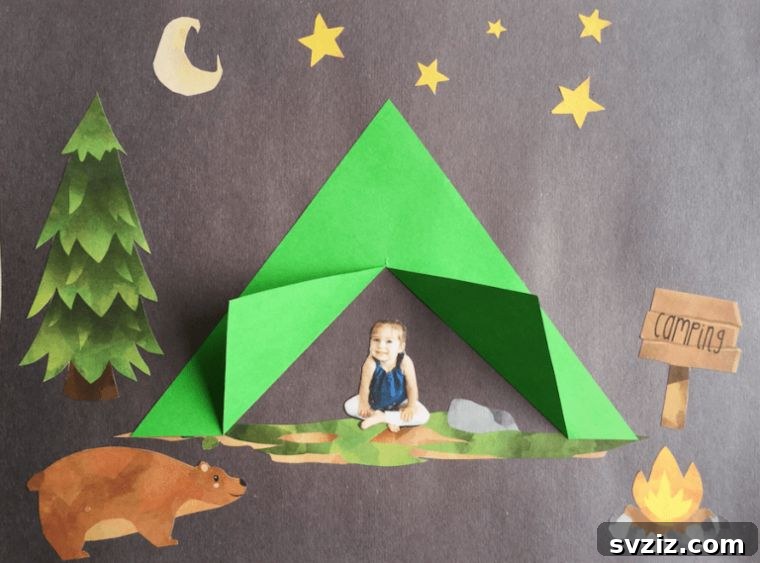 Gone Camping Craft
