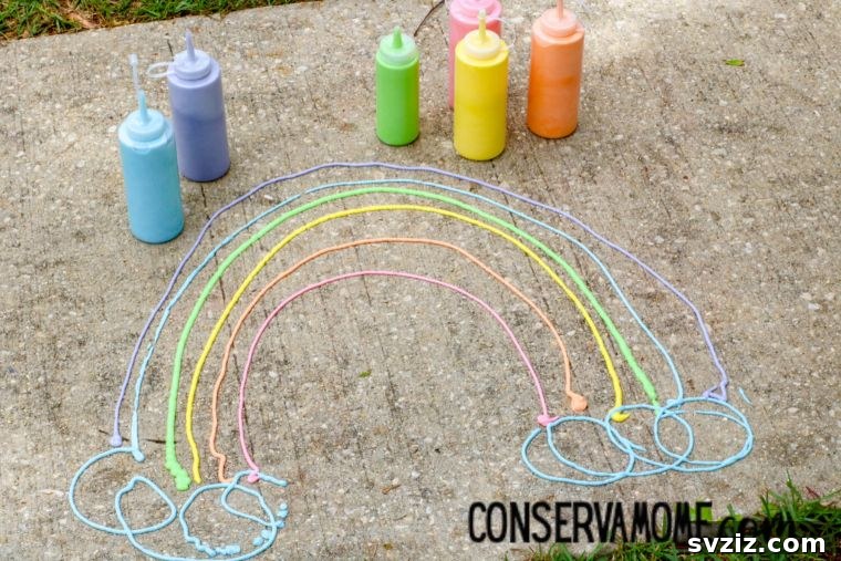 Sidewalk Foam Paint