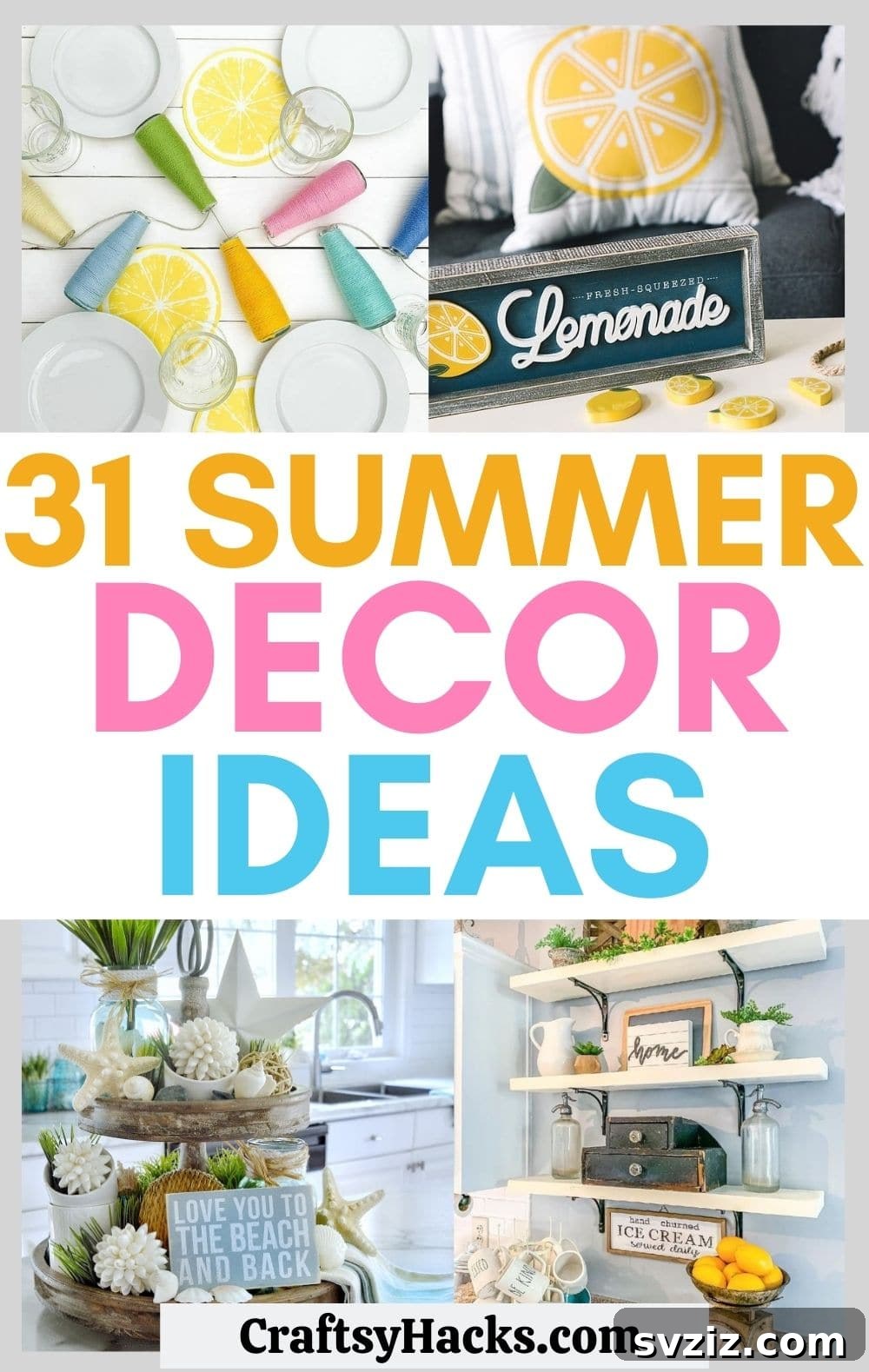 diy summer decor