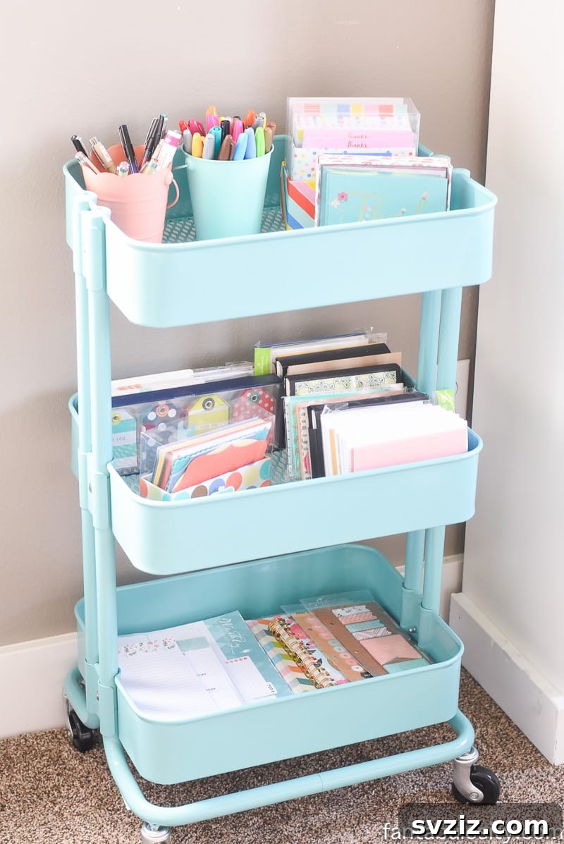 47 Brilliant Organization Solutions 25 Stationery Station Organizer