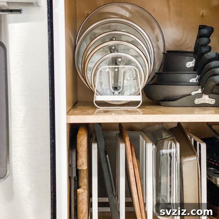 47 Brilliant Organization Solutions 33 Lid Rack Organizer