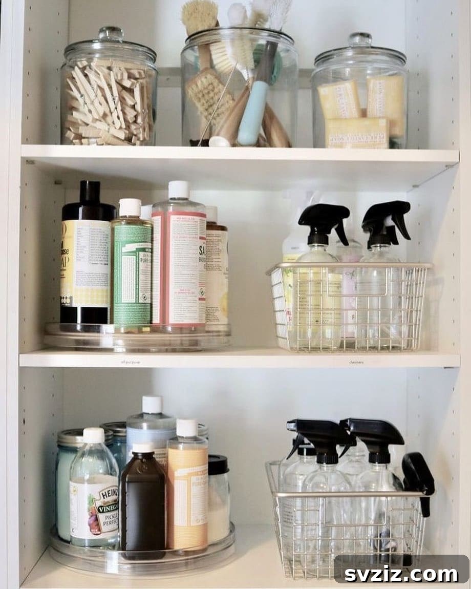 47 Brilliant Organization Solutions 34 Laundry Closet Organizer