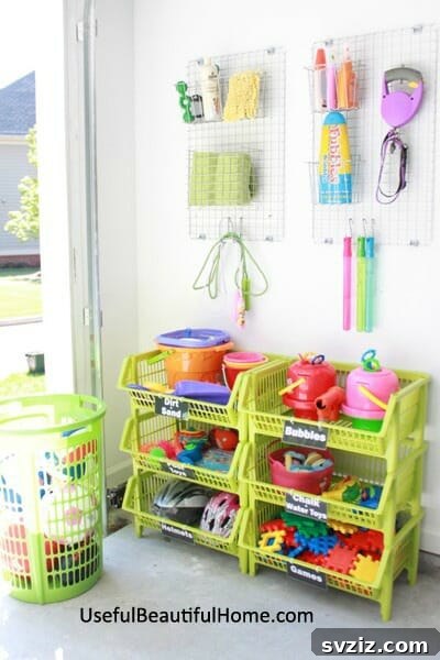 47 Brilliant Organization Solutions 36 Garage Toy Storage