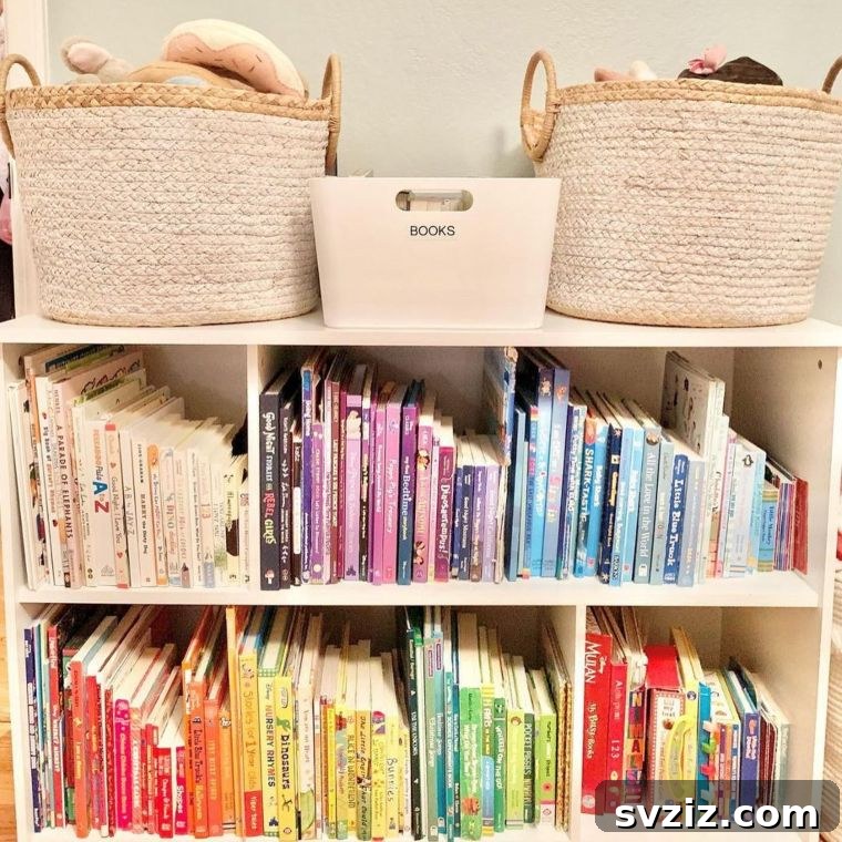 47 Brilliant Organization Solutions 39 Kids’ Book Shelf Organizer