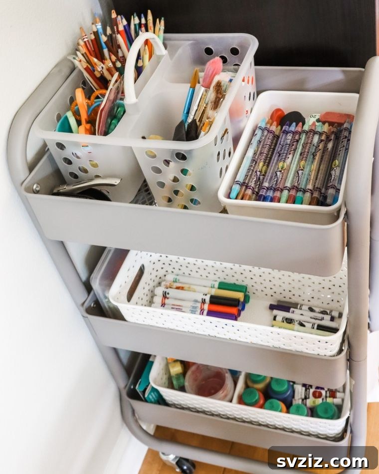 47 Brilliant Organization Solutions 42 Portable Stationery Stand
