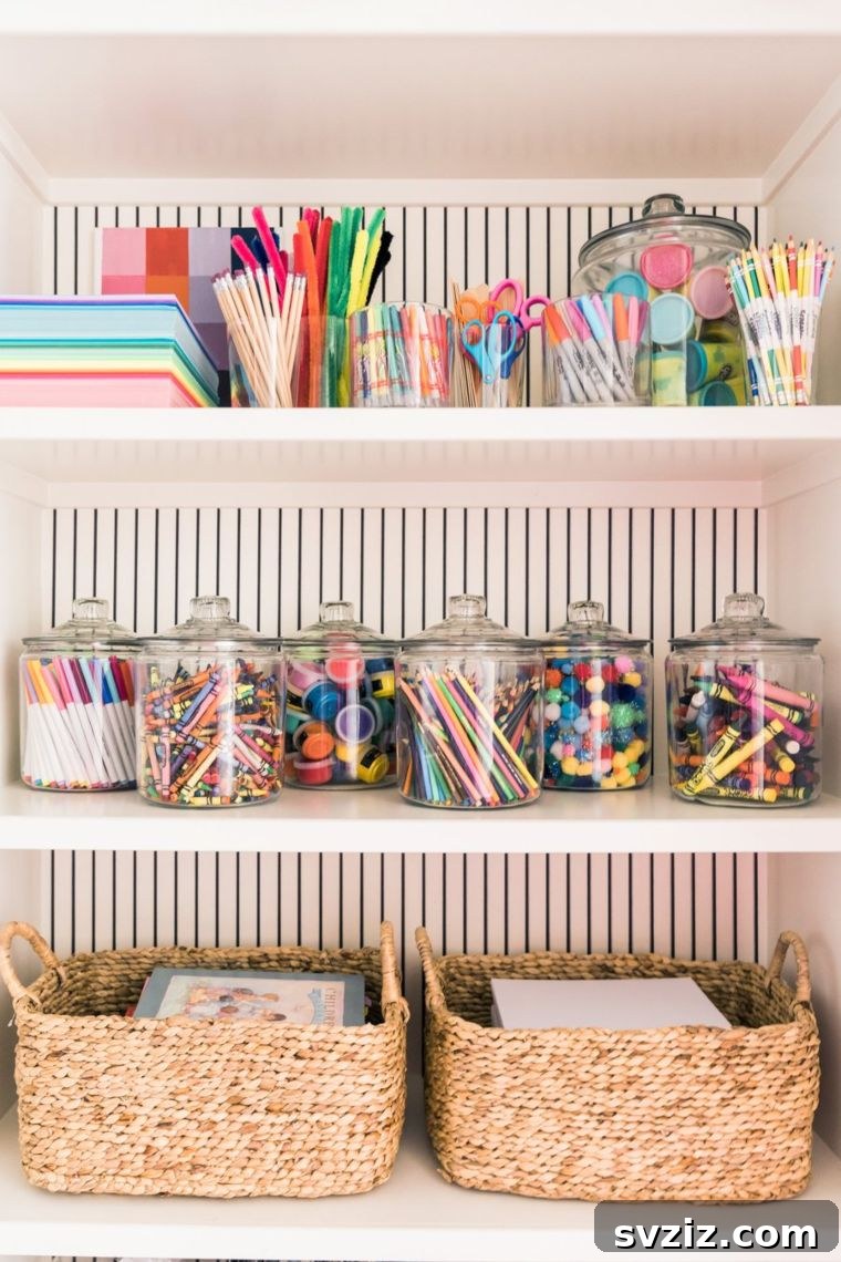 47 Brilliant Organization Solutions 44 Craft Closet Space Organizer
