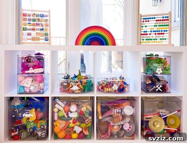 47 Brilliant Organization Solutions 48 Children Cubby Organizer
