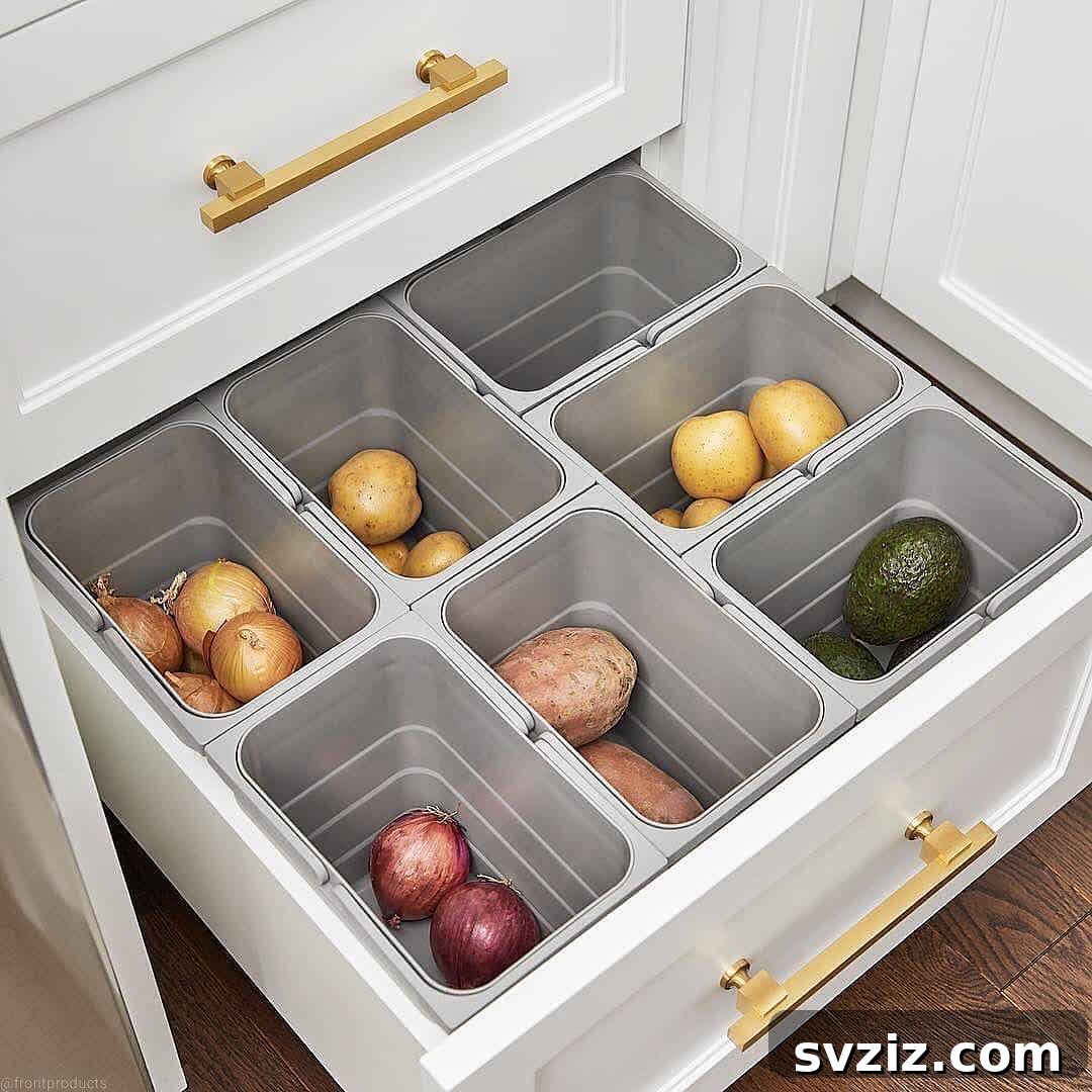 47 Brilliant Organization Solutions 10 Vegetable Drawer