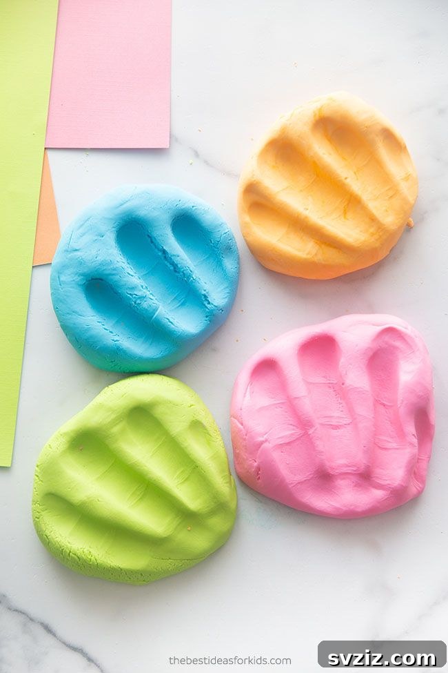 31 Fun Toddler Crafts They'll Adore 12 Homemade cloud playdough for sensory toddler play