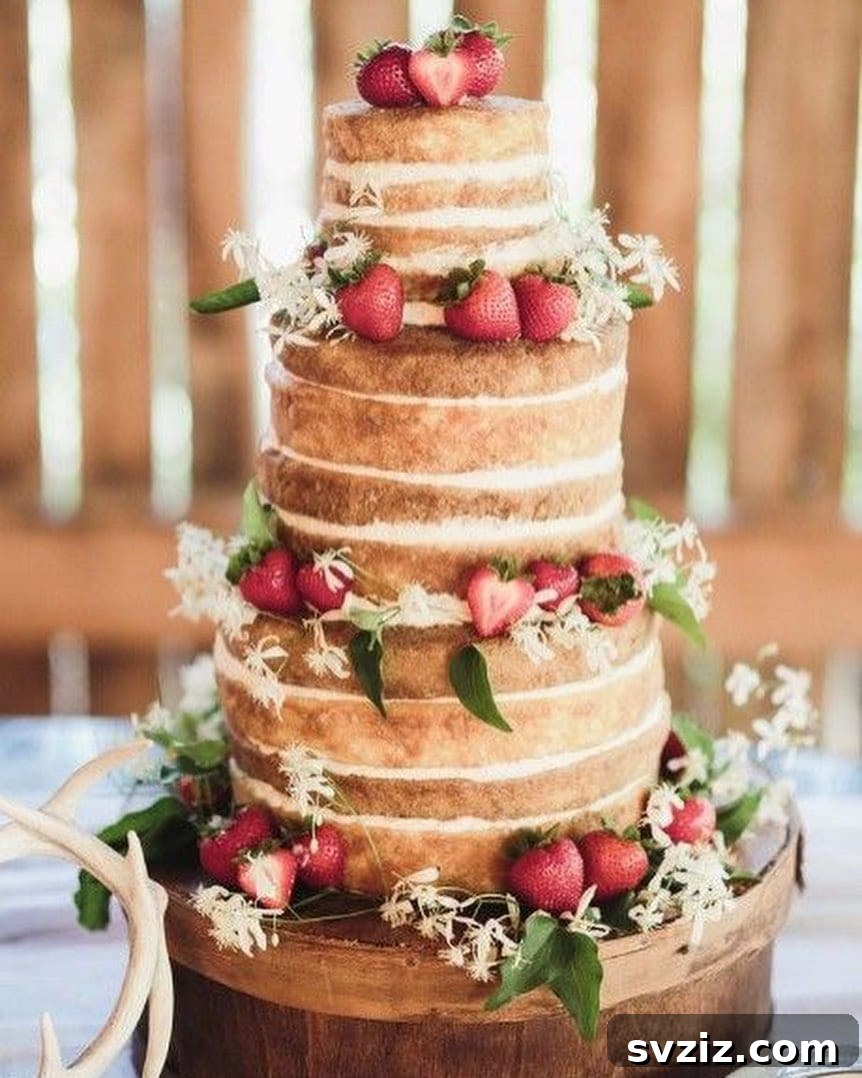 strawberry layer cake
