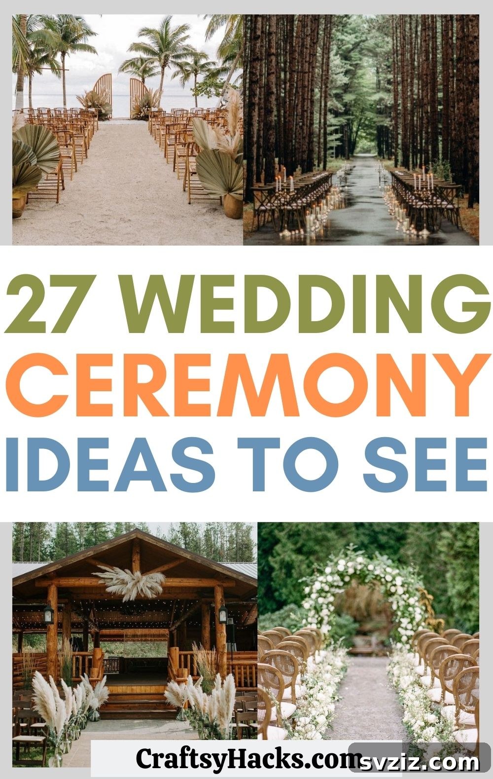 wedding ceremony ideas