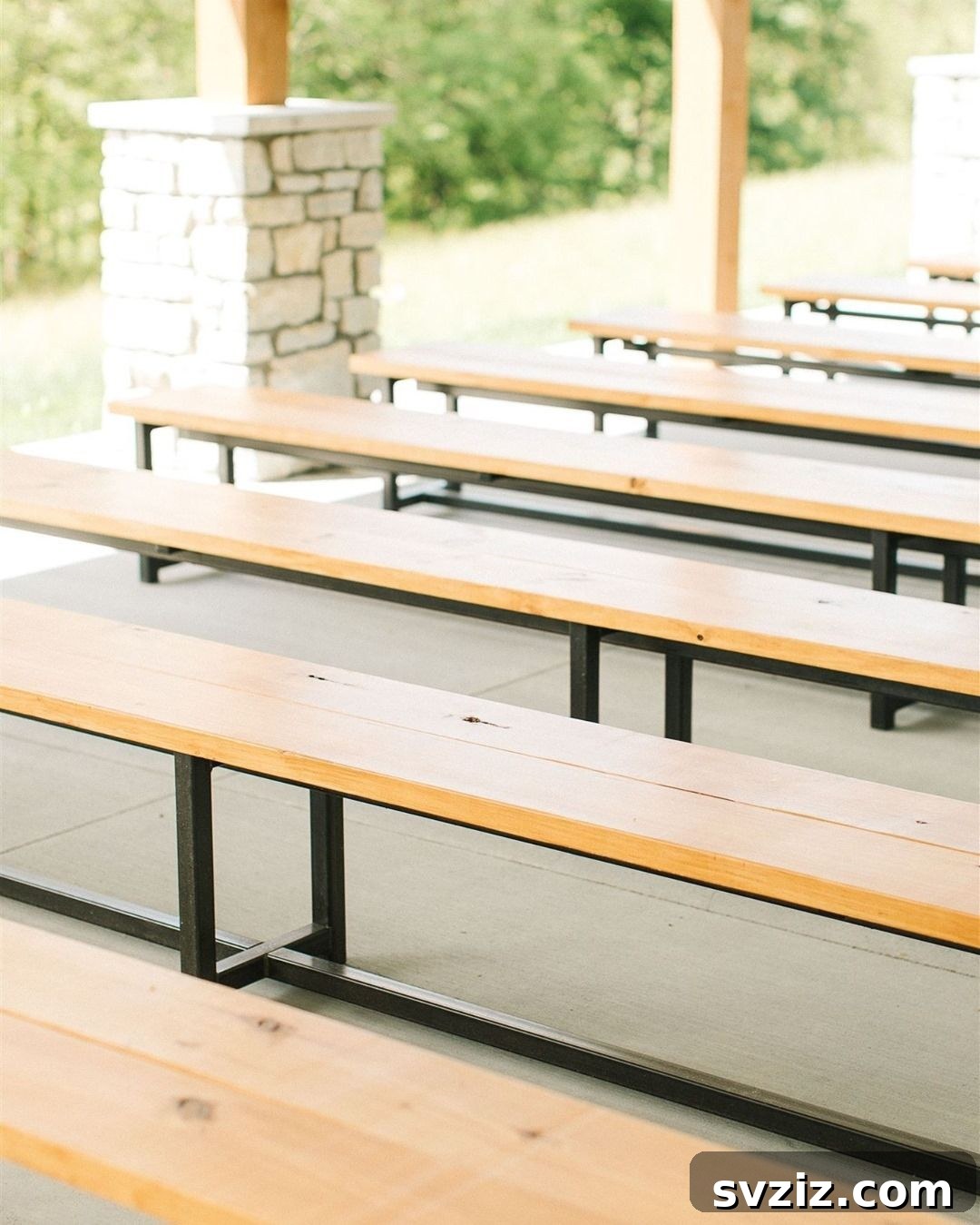 ceremony benches
