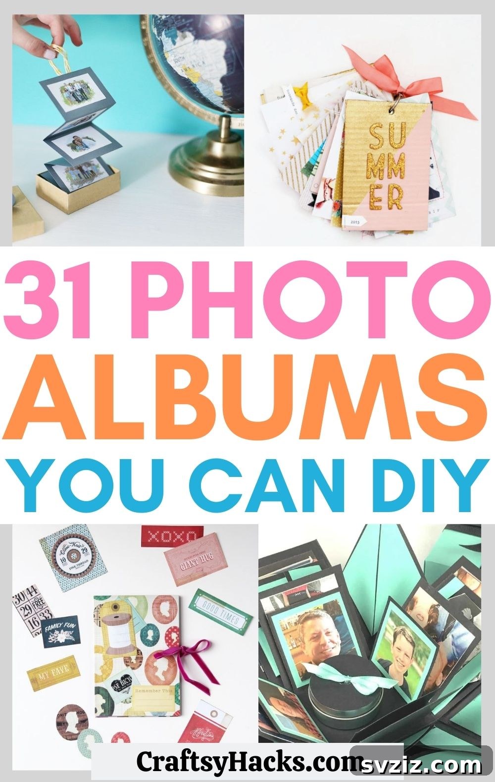 31 Creative DIY Photo Album Ideas for Storing Cherished Memories