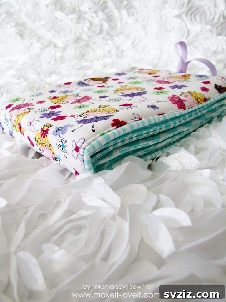 DIY Fabric Photo Album for Baby, soft and safe