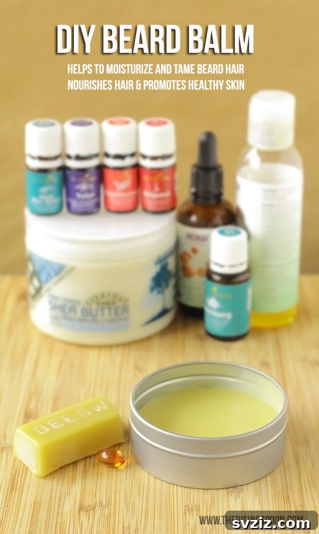37 Ultimate Crafts for Men 12 DIY Beard Balm
