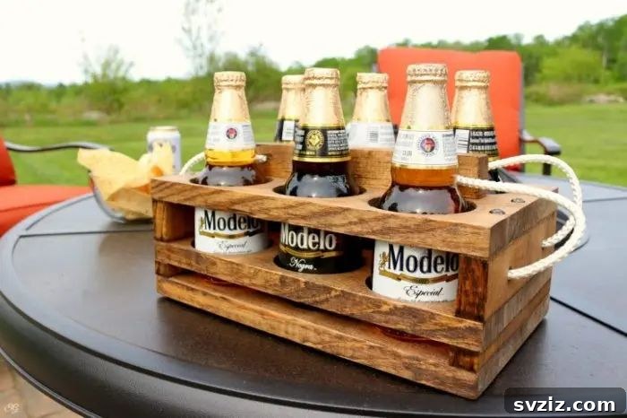 37 Ultimate Crafts for Men 3 Beer Caddy