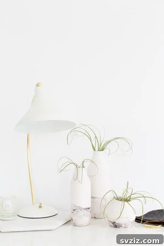 Crafted Wedding Gifts: High-End Style, Wallet-Friendly Price 25 Artistic Marble-Dipped Vessels, elegant and unique home decor