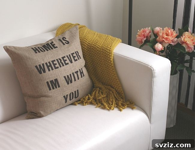Crafted Wedding Gifts: High-End Style, Wallet-Friendly Price 26 Inspirational DIY Quote Pillow, a personalized and meaningful wedding gift