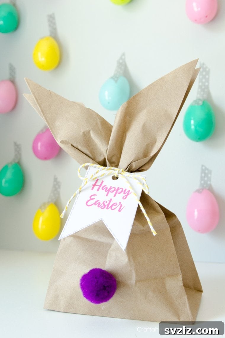 20 Unique Easter Basket Inspirations 22 Easter Bunny Gift Bag