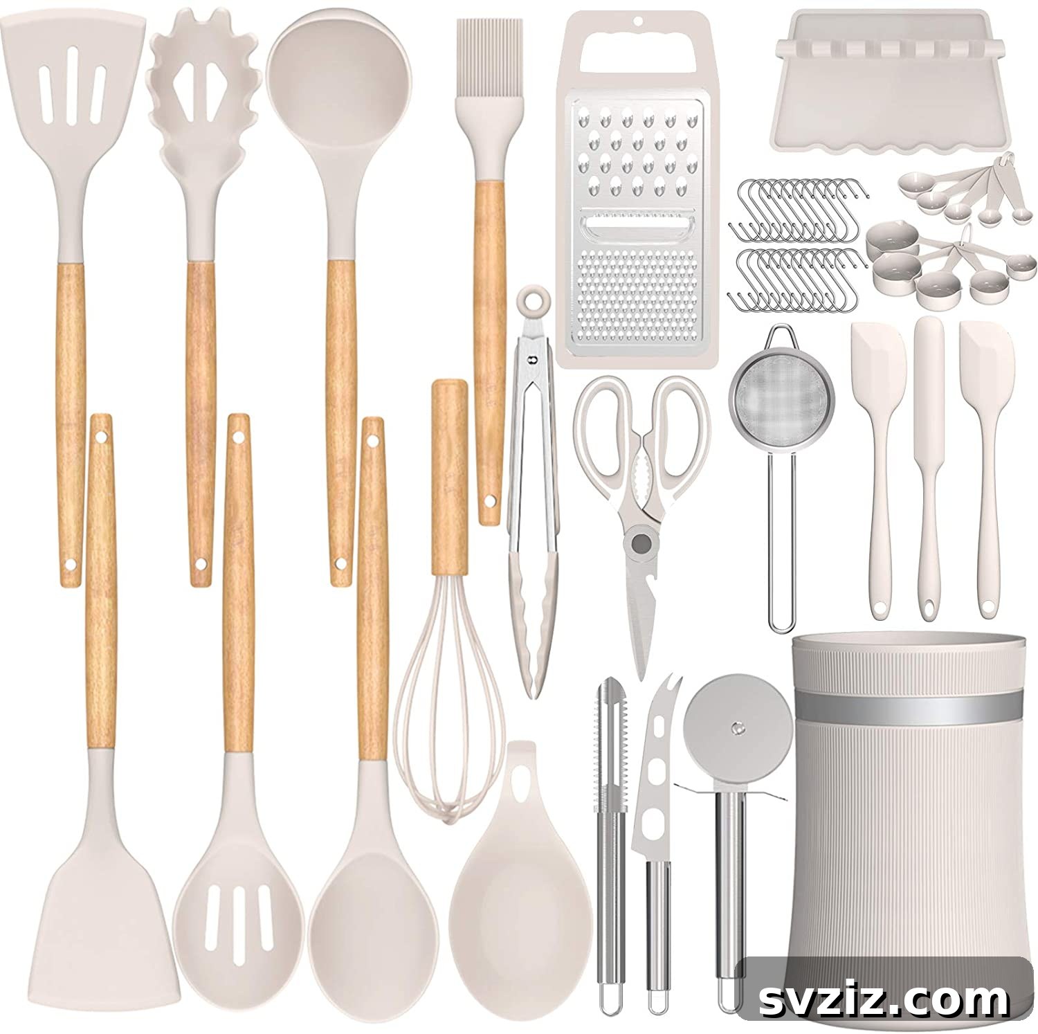 Durable Silicone Cooking Utensils Set