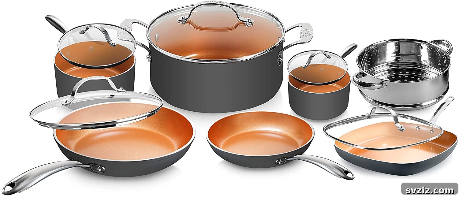 Durable Steel Cookware Set