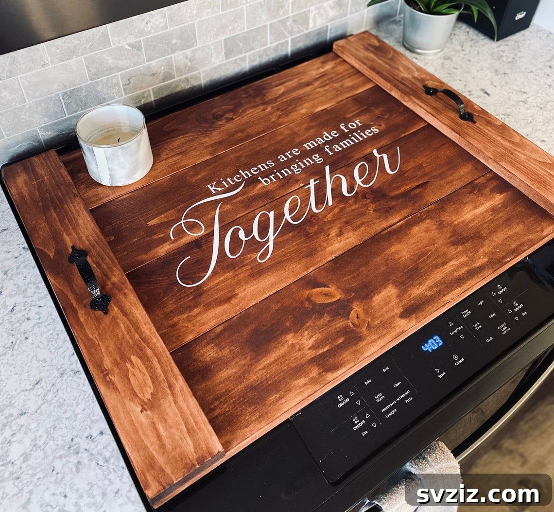 Versatile Wood Stove Cover and Serving Tray
