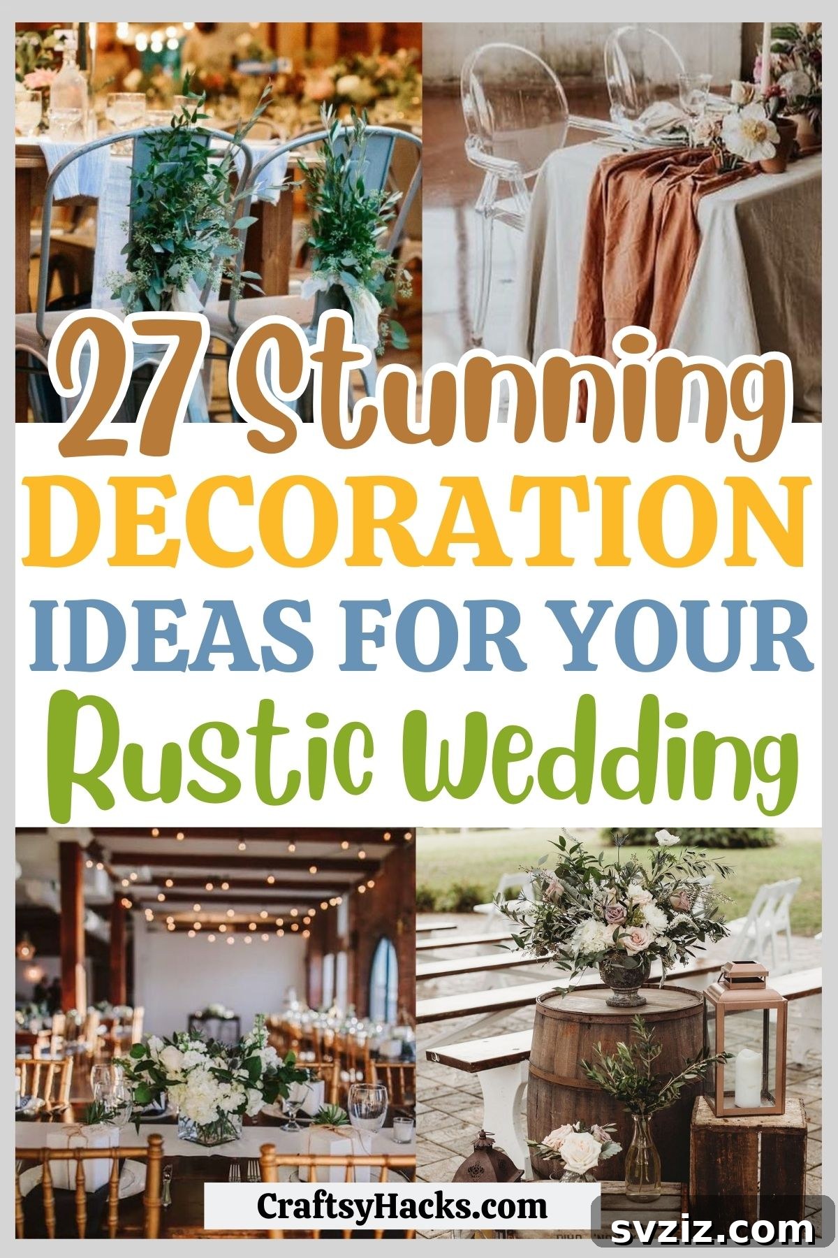 Charming Rustic Wedding Decor Inspirations 2 rustic wedding decor