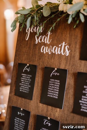 Charming Rustic Wedding Decor Inspirations 26 Seating Board