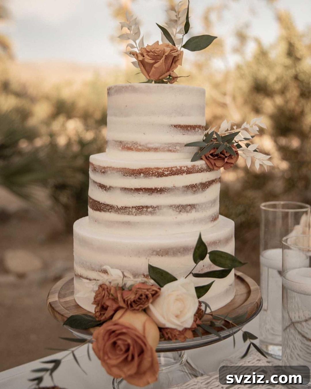 Charming Rustic Wedding Decor Inspirations 6 rustic wedding cake