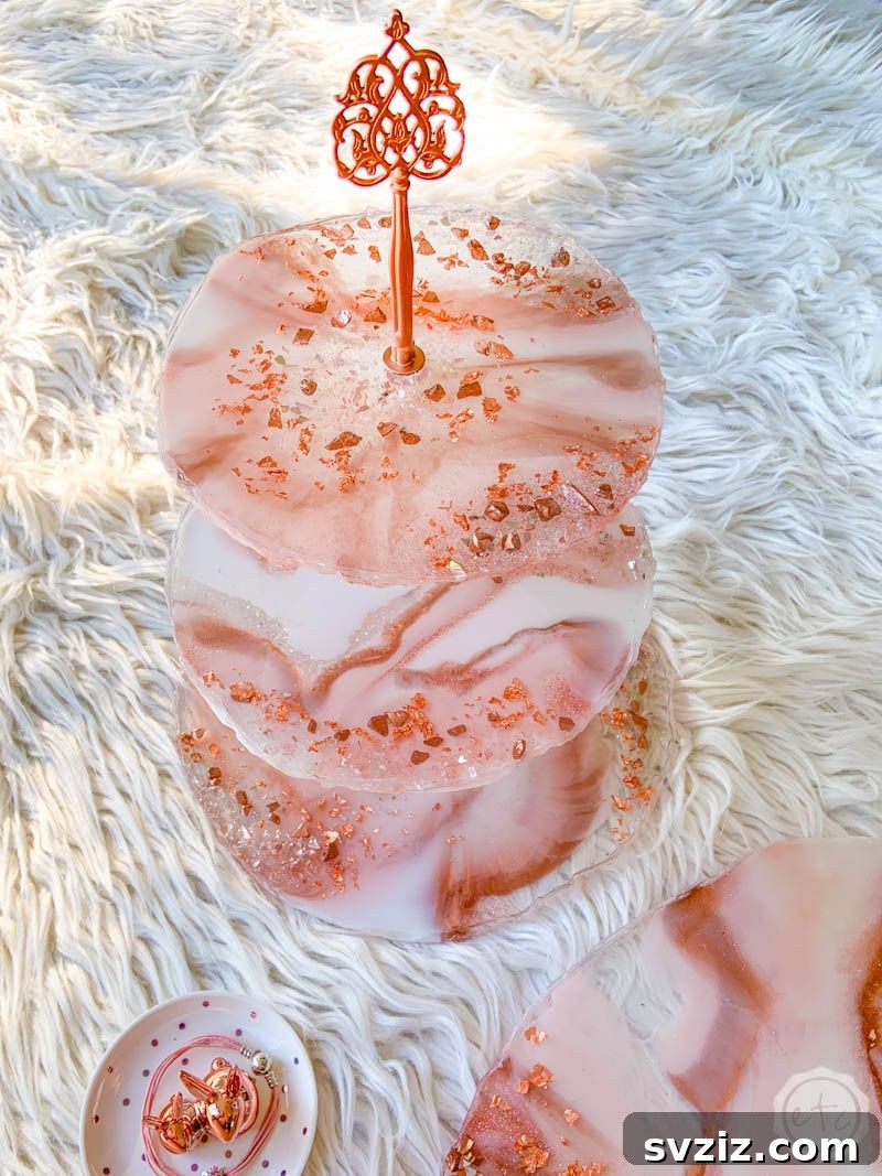 37 Brilliant Resin Projects You'll Be Obsessed With 32 3 Tier Resin Tray