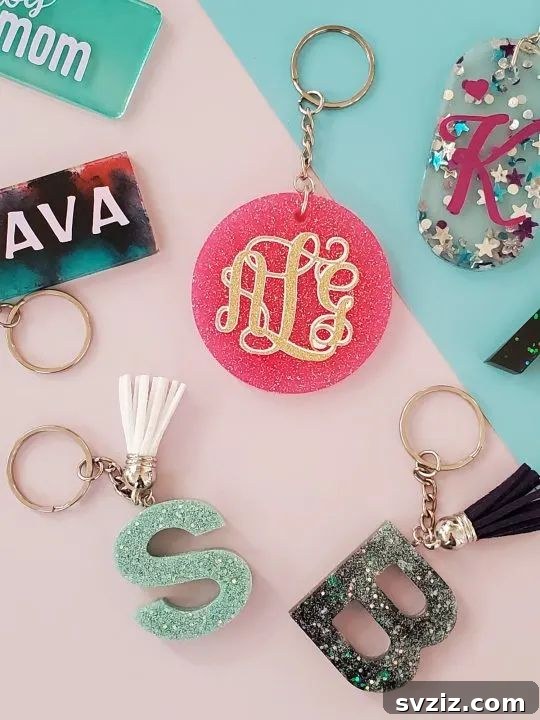 37 Brilliant Resin Projects You'll Be Obsessed With 9 Resin Keychain