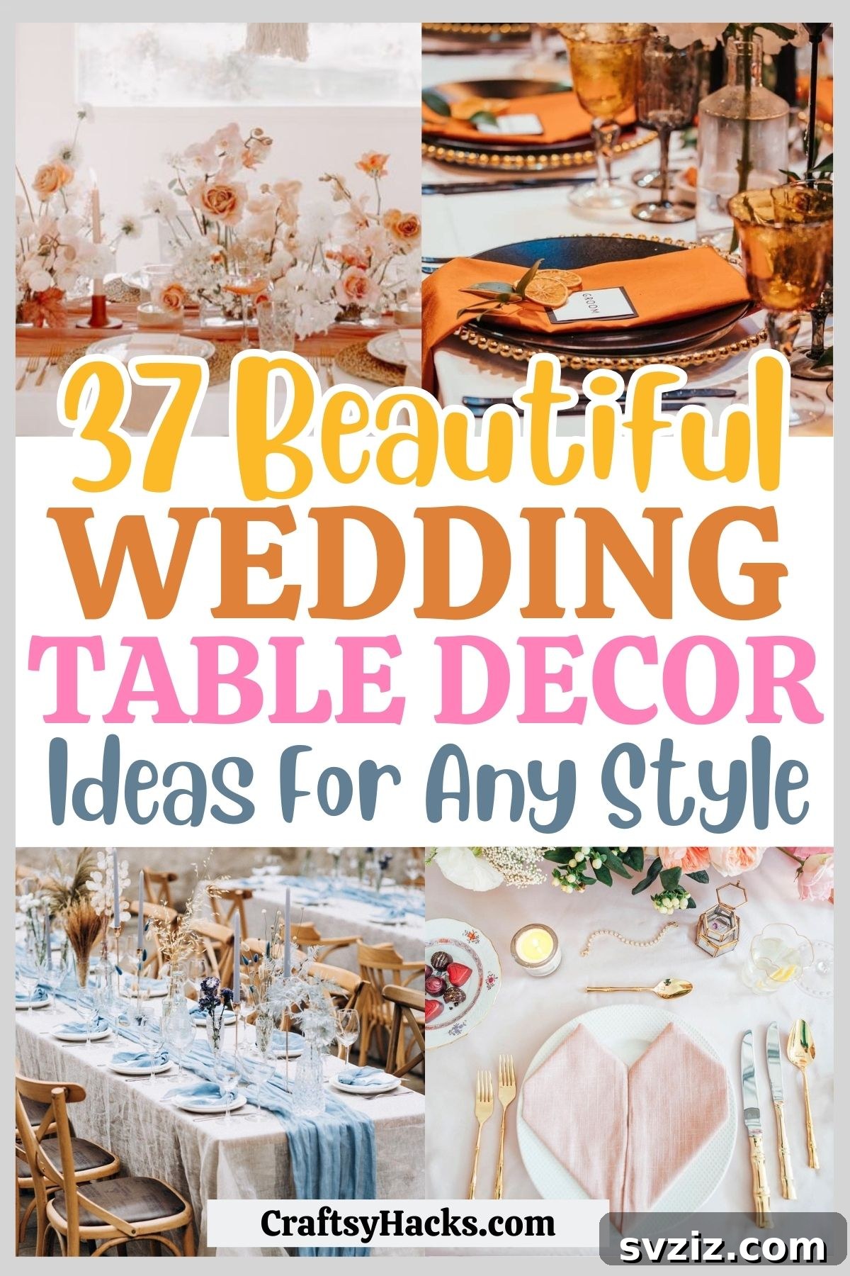 Elegant wedding reception table with floral centerpieces and shimmering decor, offering inspiration for stunning wedding table setups.