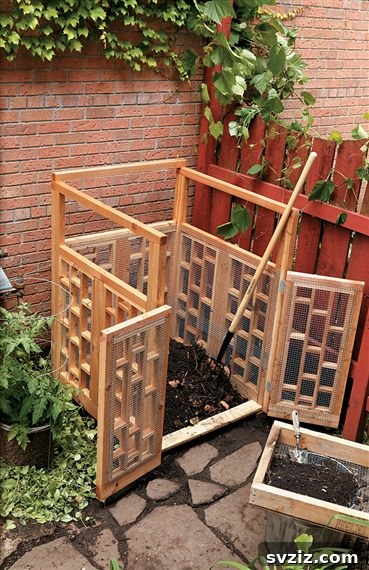 37 Brilliant Beginner-Friendly Compost Bin Builds 13 Wood Frame Compost Pile