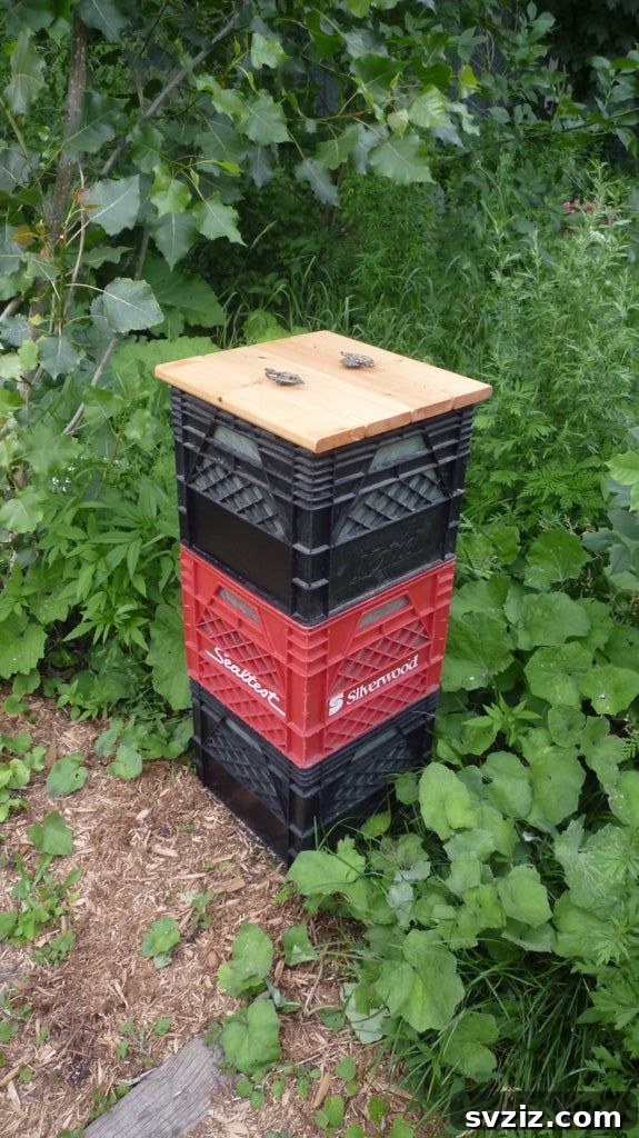 37 Brilliant Beginner-Friendly Compost Bin Builds 20 Milk Crate Compost Bins