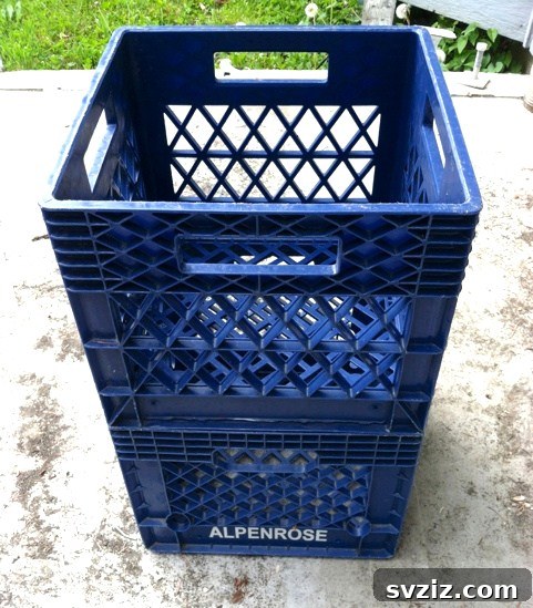 37 Brilliant Beginner-Friendly Compost Bin Builds 35 Milk Crate Composter